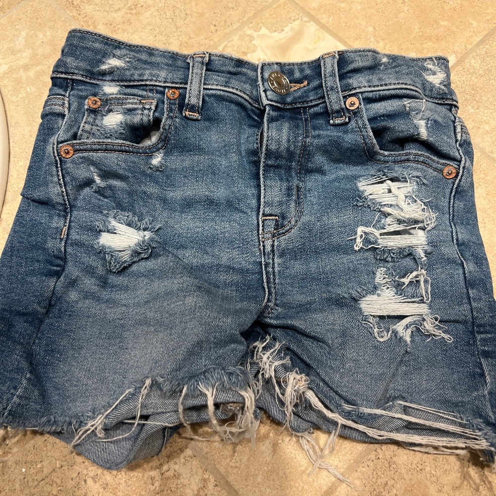 American Eagle Juniors Hi Rise Shortie sz 0